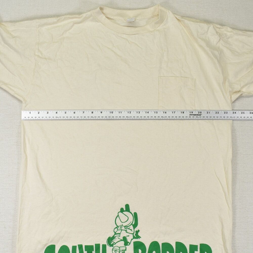 Vintage South of the Border Pedro Shirt Single Stitch Pocket Tee Tourist XL 2XL - Picture 6 of 6